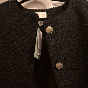 H&M with tags black jacket
